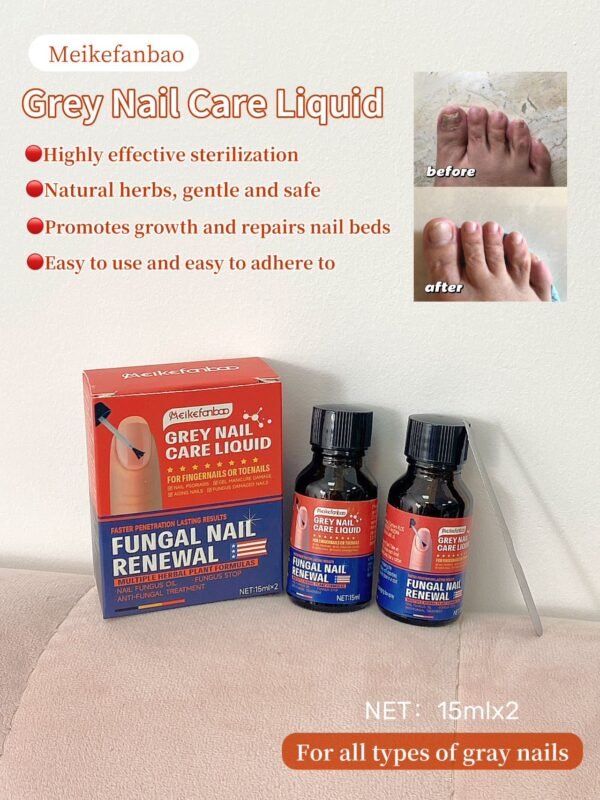 Meikefanbao-Grey Nail Care Liquid