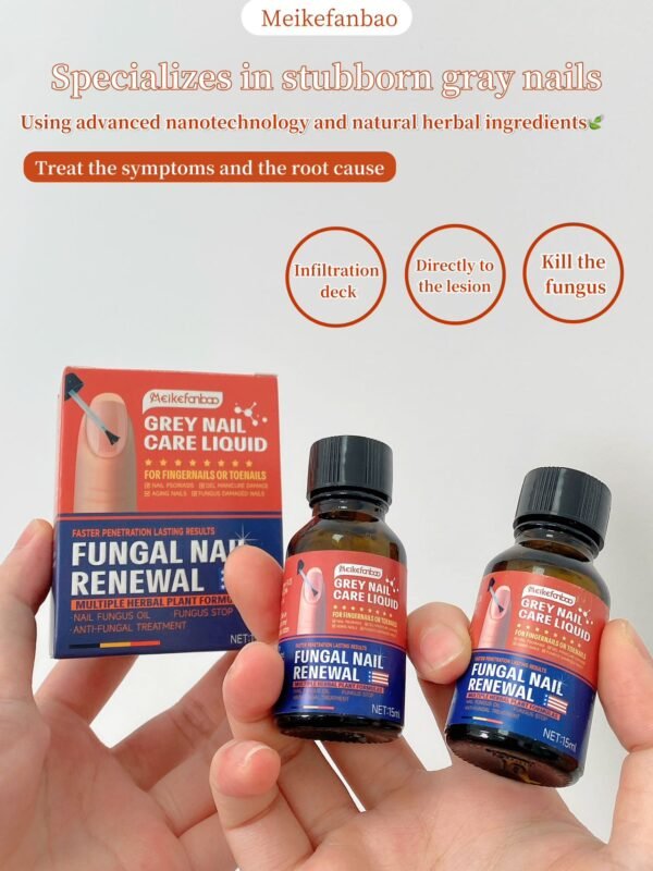 Meikefanbao-Grey Nail Care Liquid