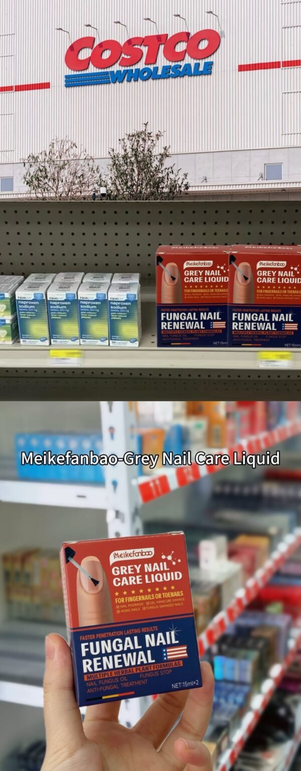 Meikefanbao-Grey Nail Care Liquid