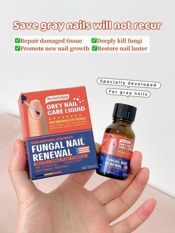 Meikefanbao-Grey Nail Care Liquid