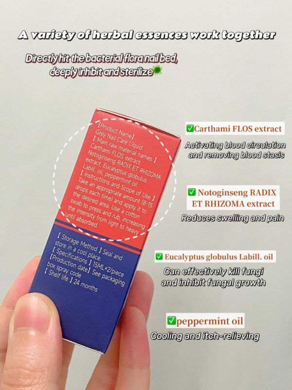 Meikefanbao-Grey Nail Care Liquid