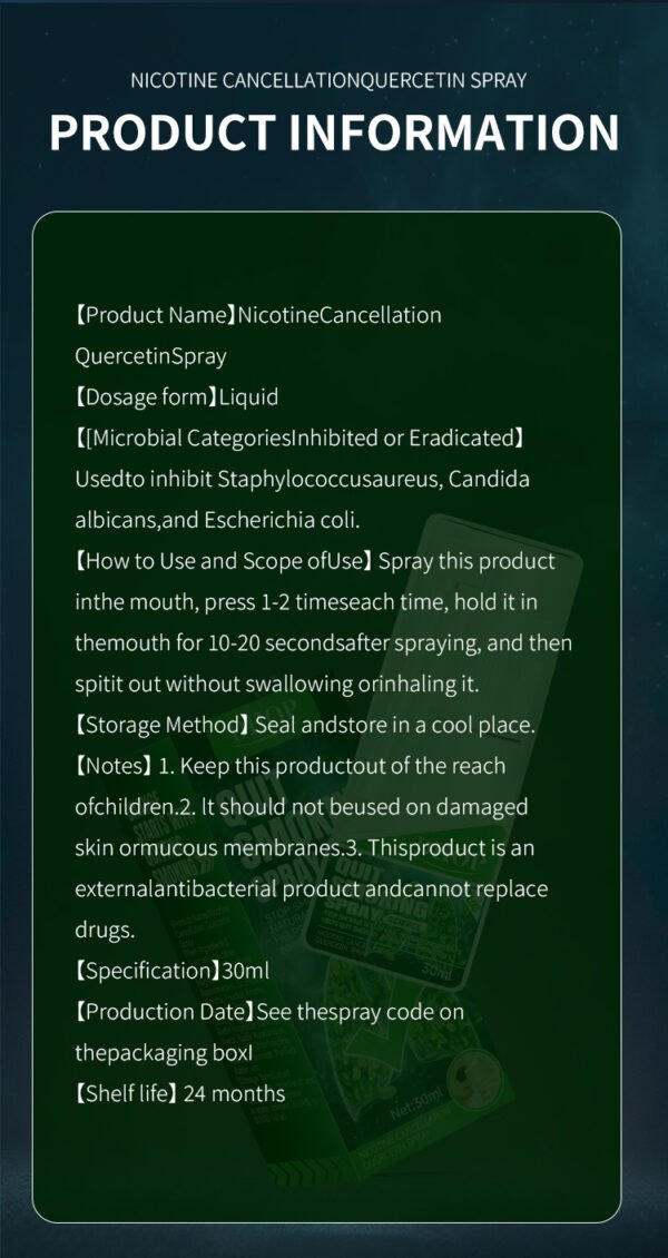 DHOP-QUIT SMOKING SPRAY